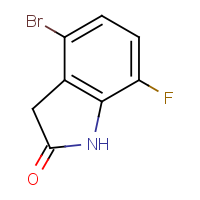 4-Bromo-7-fluoroindolin-2-one