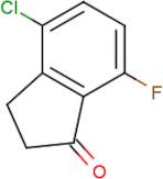4-Chloro-7-fluoro-2,3-dihydro-1H-inden-1-one