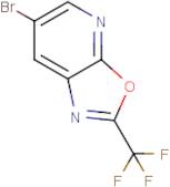 6-Bromo-2-(trifluoromethyl)oxazolo[5,4-b]pyridine
