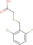 2-[(2-Chloro-6-fluorophenyl)methylsulphanyl]acetic acid