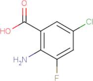 2-Amino-5-chloro-3-fluorobenzoic acid