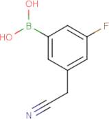 3-(Cyanomethyl)-5-fluorobenzeneboronic acid