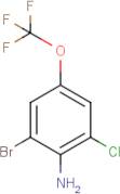 2-Bromo-6-chloro-4-(trifluoromethoxy)aniline