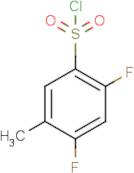 2,4-Difluoro-5-methylbenzenesulphonyl chloride