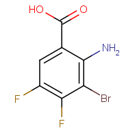 2-Amino-3-bromo-4,5-difluorobenzoic acid