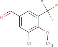 3-Chloro-4-methoxy-5-(trifluoromethyl)benzaldehyde