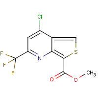 Methyl 4-chloro-6-(trifluoromethyl)thieno[3,4-b]pyridine-1-carboxylate