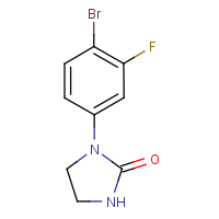 1-(4-Bromo-3-fluoro-phenyl)imidazolidin-2-one