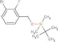 ((3-Bromo-2-fluorobenzyl)oxy)(tert-butyl)dimethylsilane