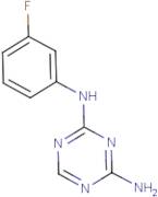 2-Amino-4-(3-fluorophenylamino)-1,3,5-triazine