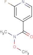 2-Fluoro-N-methoxy-N-methylisonicotinamide