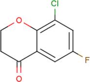8-Chloro-6-fluorochroman-4-one