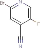 2-Bromo-5-fluoroisonicotinonitrile