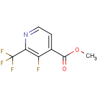 Methyl 3-fluoro-2-(trifluoromethyl)isonicotinate