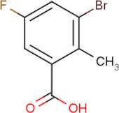 3-Bromo-5-fluoro-2-methylbenzoic acid