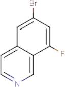 6-Bromo-8-fluoroisoquinoline
