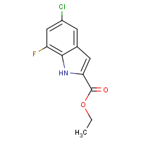 Ethyl 5-chloro-7-fluoro-1H-indole-2-carboxylate