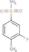 3-Fluoro-4-methylbenzenesulphonamide