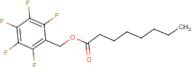 Pentafluorobenzyl octanoate