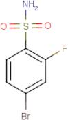 4-Bromo-2-fluorobenzenesulphonamide