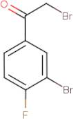 3-Bromo-4-fluorophenacyl bromide