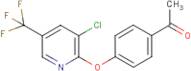 1-(4-{[3-Chloro-5-(trifluoromethyl)pyridin-2-yl]oxy}phenyl)ethan-1-one