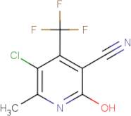 5-Chloro-2-hydroxy-6-methyl-4-(trifluoromethyl)nicotinonitrile