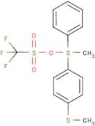 Methylphenyl(4-thiomethylphenyl)sulphonium triflate