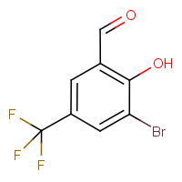 3-Bromo-2-hydroxy-5-(trifluoromethyl)benzaldehyde