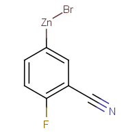 3-Cyano-4-fluorophenylzinc bromide 0.5M solution in THF