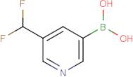 [5-(Difluoromethyl)pyridin-3-yl]boronic acid