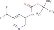 5-(Difluoromethyl)pyridin-3-amine, 3-BOC protected