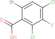 6-bromo-2,4-dichloro-3-fluorobenzoic acid