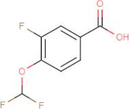 4-(Difluoromethoxy)-3-fluorobenzoic acid