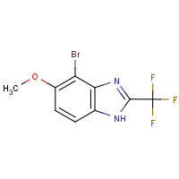 4-Bromo-5-methoxy-2-(trifluoromethyl)-1H-benzimidazole