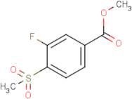 Methyl 3-fluoro-4-(methylsulphonyl)benzoate