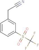 3-(Trifluoromethylsulfonyl)phenylacetonitrile