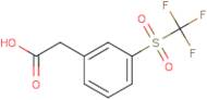 3-(Trifluoromethylsulfonyl)phenylacetic acid