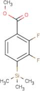 Methyl 2,3-difluoro-4-(trimethylsilyl)benzoate