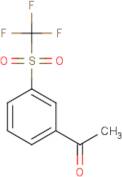 3-(Trifluoromethylsulfonyl)acetophenone