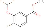 Methyl 3-(difluoromethoxy)-4-fluorobenzoate