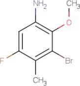 3-Bromo-5-fluoro-2-methoxy-4-methylaniline