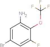 5-Bromo-3-fluoro-2-(trifluoromethoxy)aniline