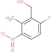 6-Fluoro-2-methyl-3-nitrobenzyl alcohol