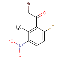 6-Fluoro-2-methyl-3-nitrophenacylbromide