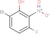 6-Bromo-3-fluoro-2-nitrophenol