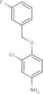 3-Chloro-4-[(3-fluorobenzyl)oxy]aniline