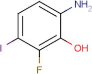 6-Amino-2-fluoro-3-iodophenol