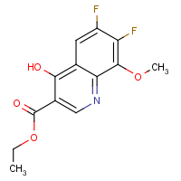 Ethyl 6,7-difluoro-8-methoxy-4-oxo-1H-quinoline-3-carboxylate