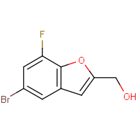 5-Bromo-7-fluoro-2-(hydroxymethyl)benzofuran